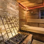 Chalet Wellnesshuettendorf Wiese