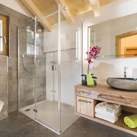 木屋 Wellnesshuettendorf Wiese *