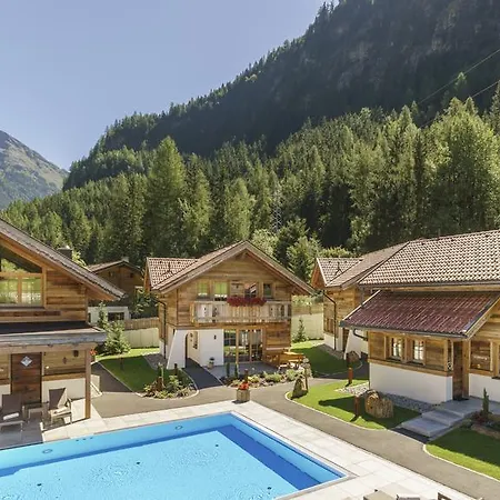 Wellnesshüttendorf Wiese Sankt Leonhard im Pitztal