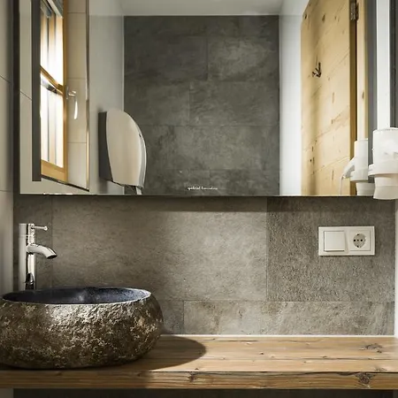 木屋 Wellnesshuettendorf Wiese *