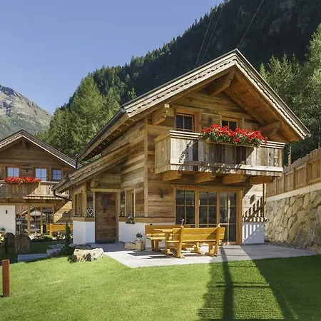 샬레 Wellnesshuettendorf Wiese *